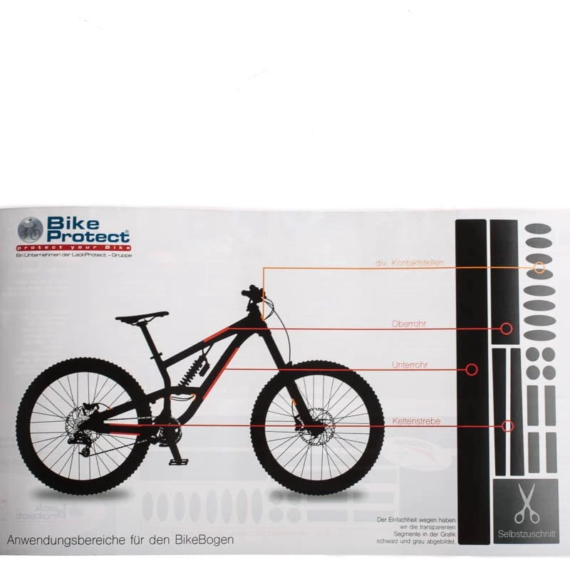 Enjoyyourbike BikeProtect Bike-Bogen Race Lackschutzfolie - Transparent, Matt 7 Enjoyyourbike BikeProtect Bike-Bogen Race Lackschutzfolie - Transparent, Matt – Bild 5