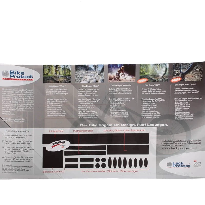 Enjoyyourbike BikeProtect Bike-Bogen Race Lackschutzfolie - Transparent, Matt 8 Enjoyyourbike BikeProtect Bike-Bogen Race Lackschutzfolie - Transparent, Matt – Bild 6