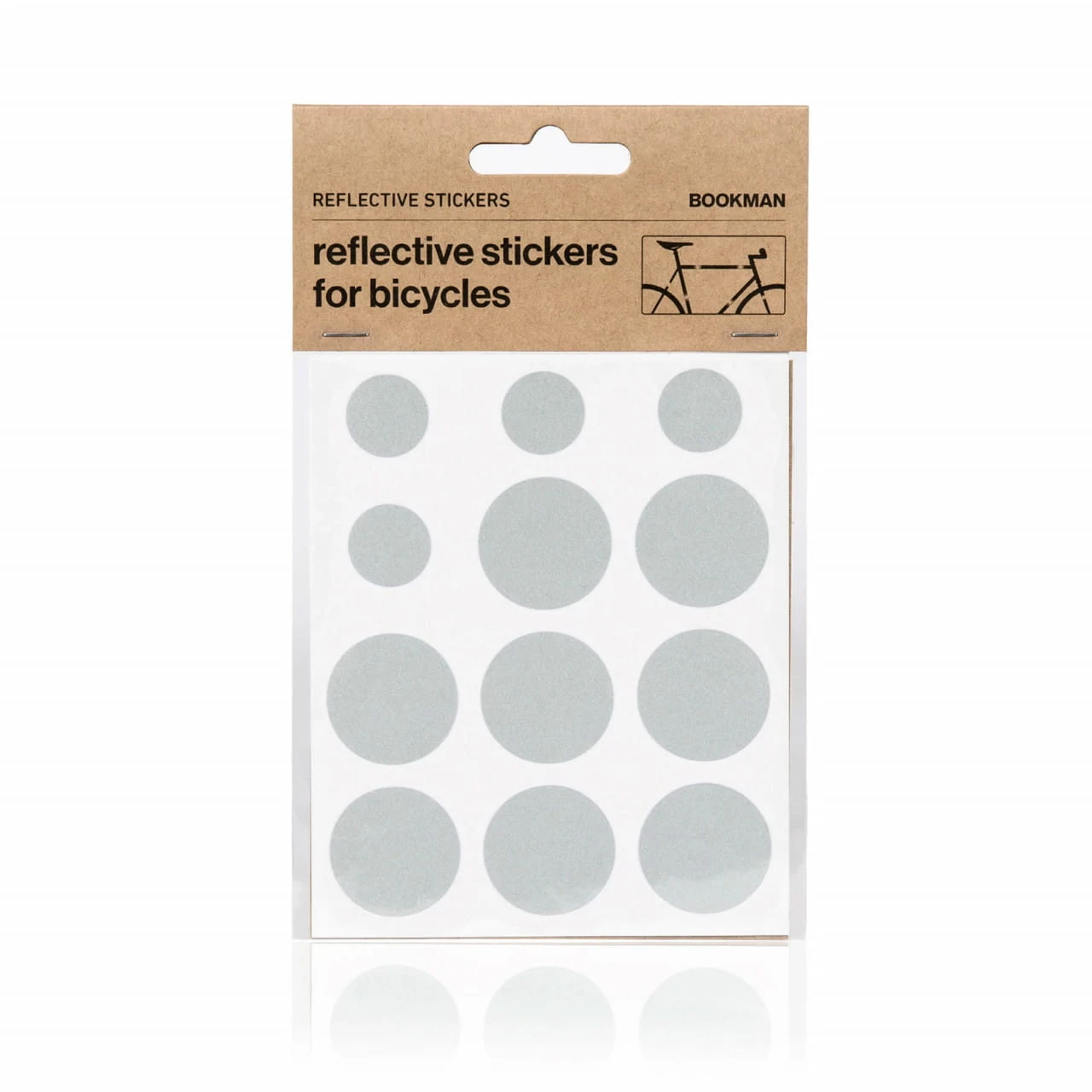 Bookman Sticky Reflectors White Reflektoraufkleber Punkte Weiß 3 Bookman Sticky Reflectors White Reflektoraufkleber Punkte Weiß