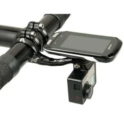 K-EDGE Lenkerhalter Garmin Mount ComboXL 31,8 Mm Für Edge 1030, 1000 U.ä. + GoPro, Virb & Actioncams