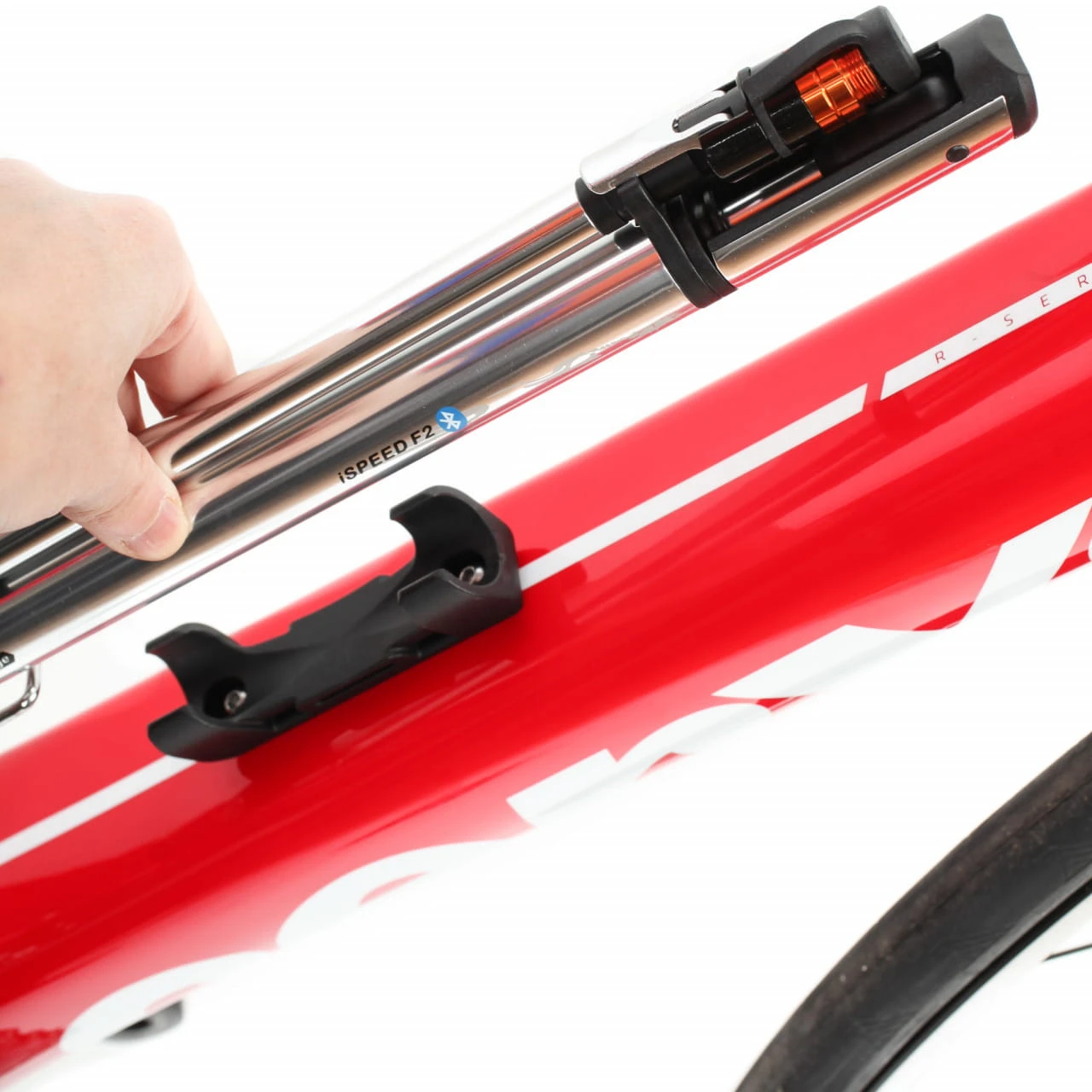 Airace ISpeed F2 G Bluetooth Mini-Standpumpe (164 G) Mit Digitaler App-Anzeige Bis 9,5 Bar (140 PSI) 8 Airace ISpeed F2 G Bluetooth Mini-Standpumpe (164 G) Mit Digitaler App-Anzeige Bis 9,5 Bar (140 PSI) – Bild 6