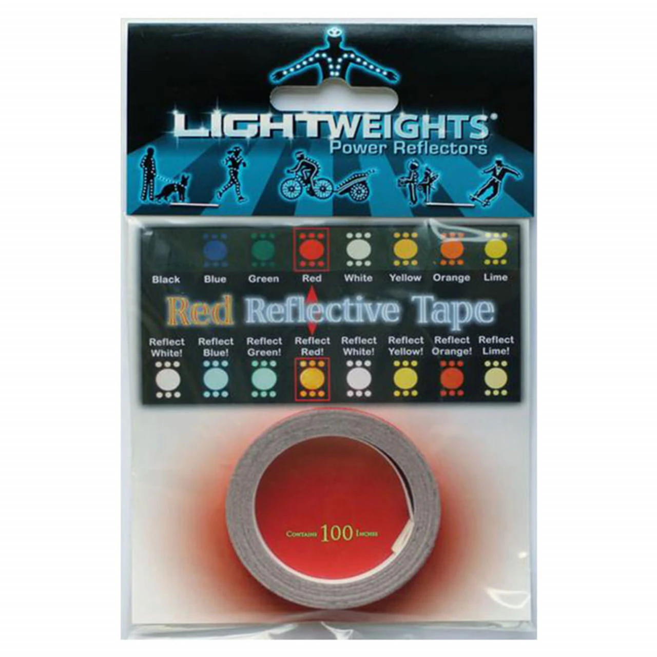 Lightweights Reflective Tape 3M Reflexband - Red (Rot) 3 Lightweights Reflective Tape 3M Reflexband - Red (Rot)