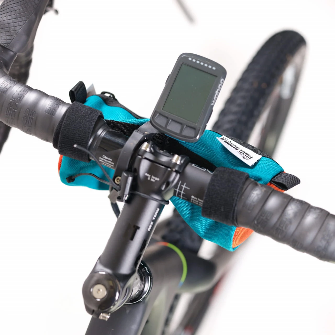 Road Runner Bags Burrito Türkis / Orange Handlebar Bag Frontloader Lenkertasche 4 Road Runner Bags Burrito Türkis / Orange Handlebar Bag Frontloader Lenkertasche – Bild 2