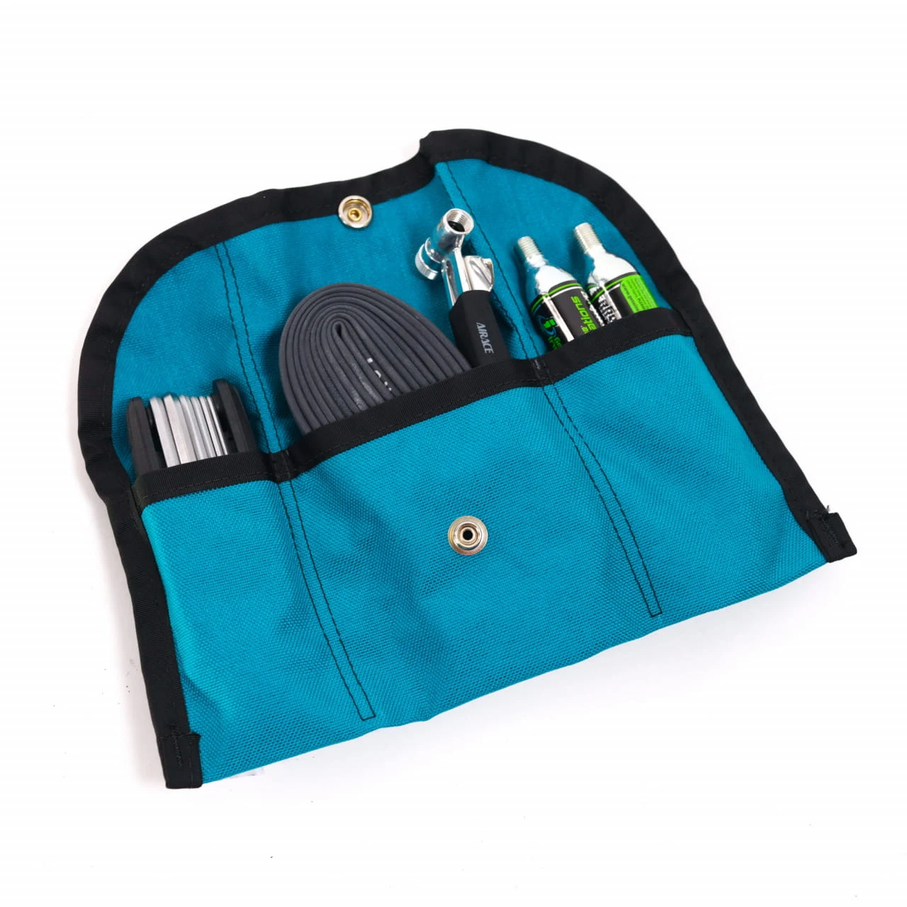 Road Runner Bags Tool/Saddle Roll Schwarz Werkzeugrolle Satteltasche 4 Road Runner Bags Tool/Saddle Roll Schwarz Werkzeugrolle Satteltasche – Bild 2