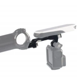 XON Universal-Vorbauhalter Combo CNC-Alu Für Garmin / Wahoo Fahrradcomputer + GoPro