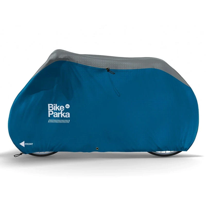 BikeParka XL Fahrradüberzug Für Große Fahrräder Blau 3 BikeParka XL Fahrradüberzug Für Große Fahrräder Blau