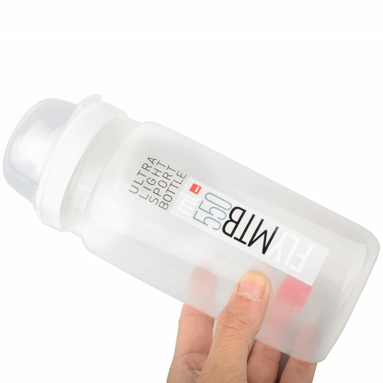Elite Trinkflasche Fly MTB 550 Ml Transparent-Grau 4 Elite Trinkflasche Fly MTB 550 Ml Transparent-Grau – Bild 2