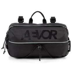 AEVOR Bar Bag Proof Black Lenkertasche - Auch Als Sling-Tasche Nutzbar 4 Liter - Schwarz