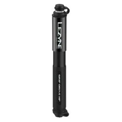 Lezyne Mini-Fahrradpumpe Grip Drive HP Medium / Schwarz / 114 G /bis Max. 8,3 Bar / 120 PSI