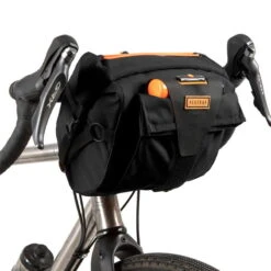Restrap Bar Pack - Lenkertasche Mit Rolltop-Verschluss - 10 L Schwarz -Fahrradzubehör 68922867 05eMYaCrcEbvZq1 1280x1280