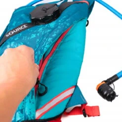 SOURCE Durabag Pro 2L Coral Blue Trinkrucksack - 2 L Trinksystem, Blau -Fahrradzubehör 68923089 047chclEpd9AXuk 1280x1280