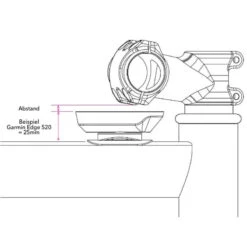 76 Projects Enduro Mount Flex (Typ B) - Oberrohr-Halterung Rund Garmin -Fahrradzubehör 68923232 04nRZitu297PVZp 1280x1280