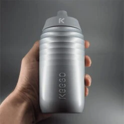 Keego Trinkflasche 500 Ml Silver Stardust - Sportflasche Mit Innenbeschichtung Aus Titan -Fahrradzubehör 68924331 04 1280x1280