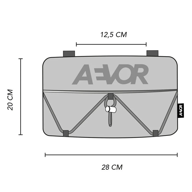 AEVOR Bar Bag Proof Tie Dye Lenker- Und Slingtasche 4 Liter Proof Tie Dye 5 AEVOR Bar Bag Proof Tie Dye Lenker- Und Slingtasche 4 Liter Proof Tie Dye – Bild 3