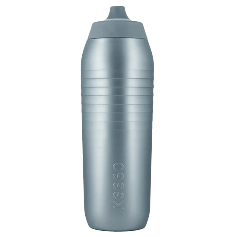 Keego Trinkflasche 750 Ml Silver Stardust - Sportflasche Mit Innenbeschichtung Aus Titan (Version 4) 3 Keego Trinkflasche 750 Ml Silver Stardust - Sportflasche Mit Innenbeschichtung Aus Titan (Version 4)